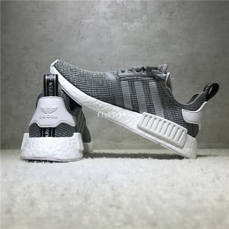 Real Boost Adidas NMD R1 Grey BB2886